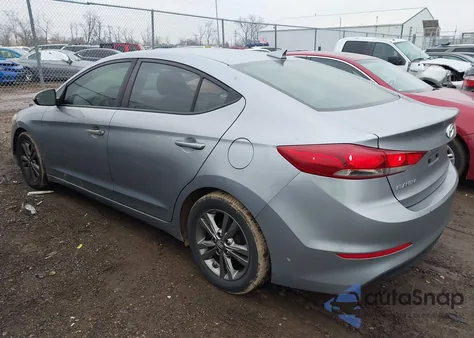 2017 Hyundai Elantra Se из США, поврежденный, VIN 5NPD84LF1HH114234